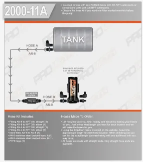 Hose Kit 2000-11A