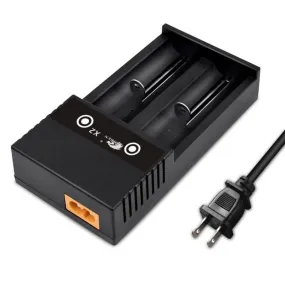 IMREN X2 Dual-Slot Universal Rechargeable Li-ion Battery Charger