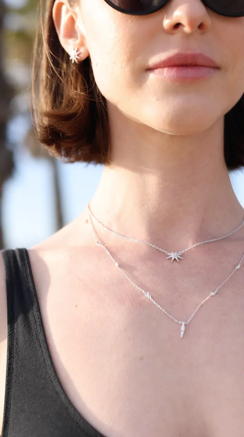 In The Light Of The Stars Layered Adjustable Necklace