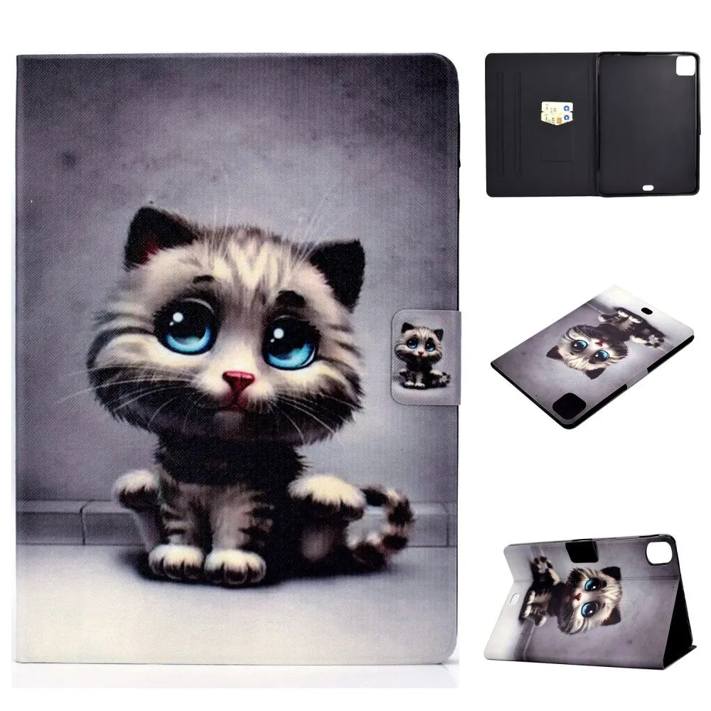 iPad Pro 11 (2021) / Air (2020) beautiful pattern leather flip case - Baby Cat