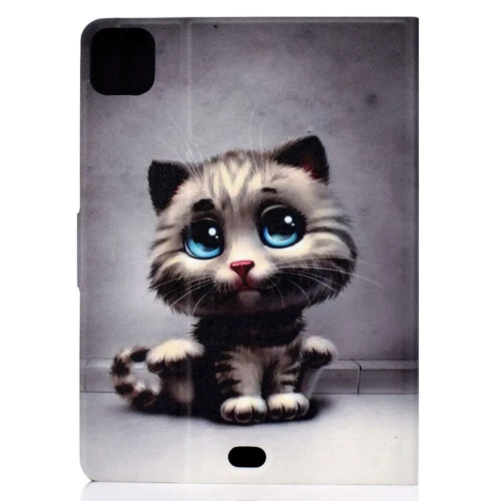 iPad Pro 11 (2021) / Air (2020) beautiful pattern leather flip case - Baby Cat