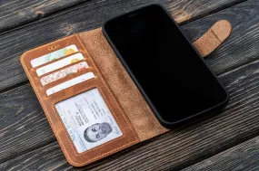 iPhone 13 Pro (6.1") Leather Wallet Case