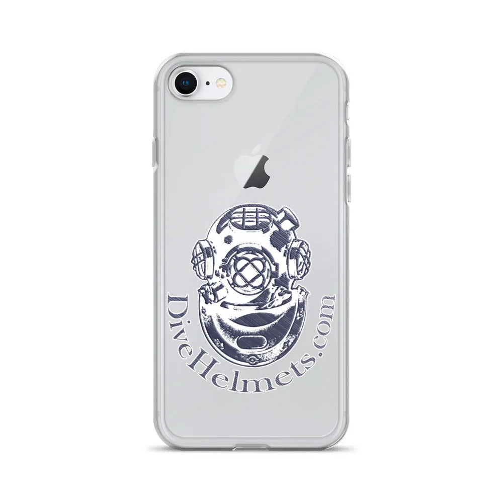 iPhone 6/7/8/X Phone Case w/ DiveHelmets.com Logo