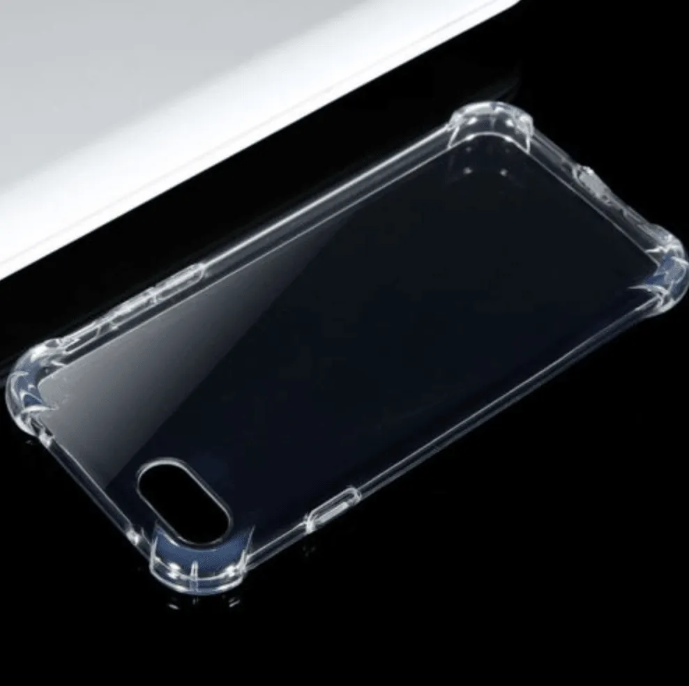 Iphone Transparent Case with Tempered Glass