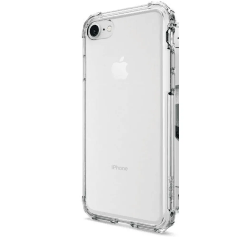 Iphone Transparent Case with Tempered Glass