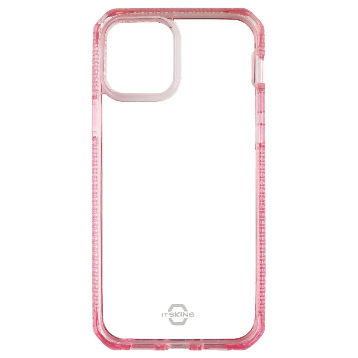 ITSKINS Clear Protective Case for iPhone 12/12 Pro - Light Pink and Transparent