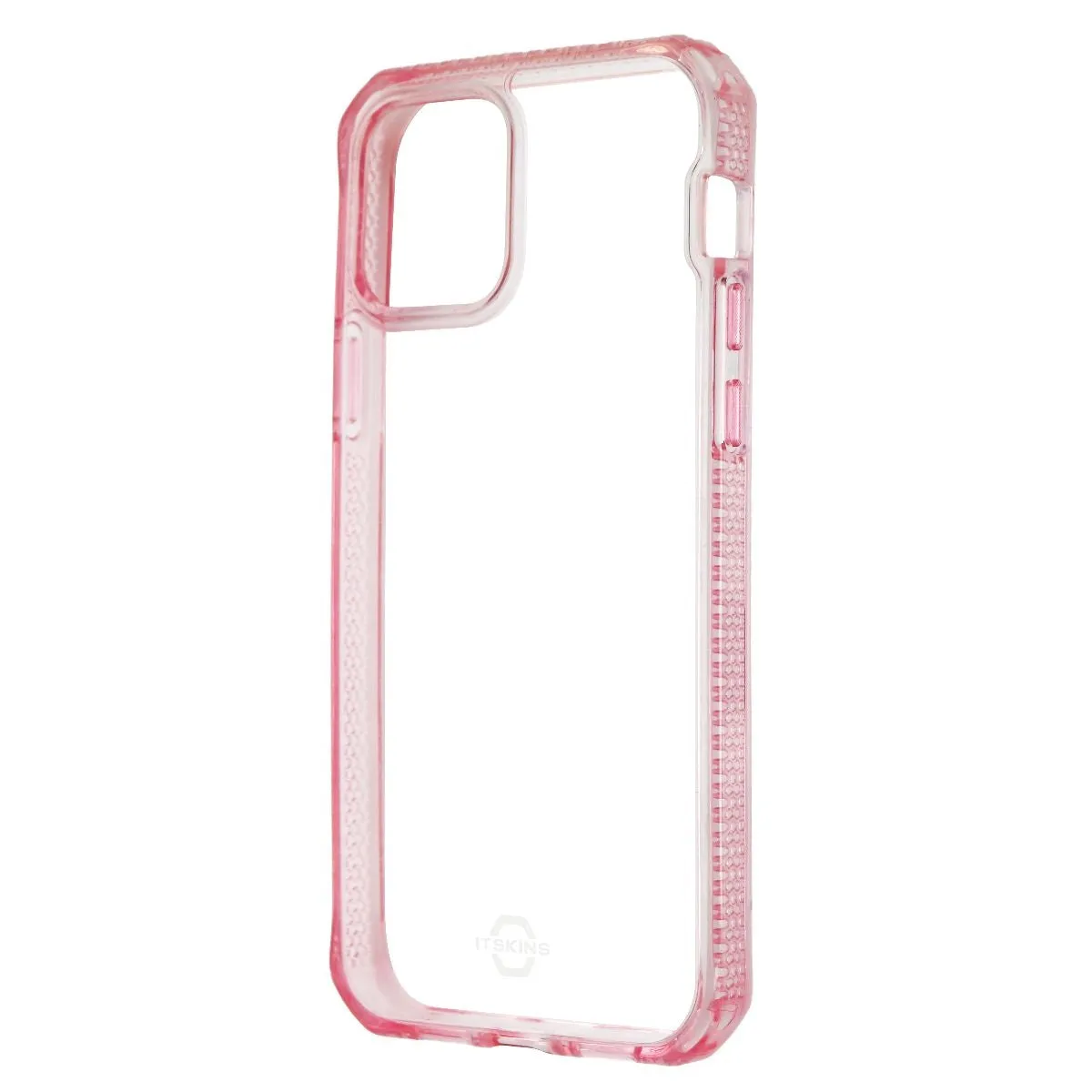 ITSKINS Clear Protective Case for iPhone 12/12 Pro - Light Pink and Transparent