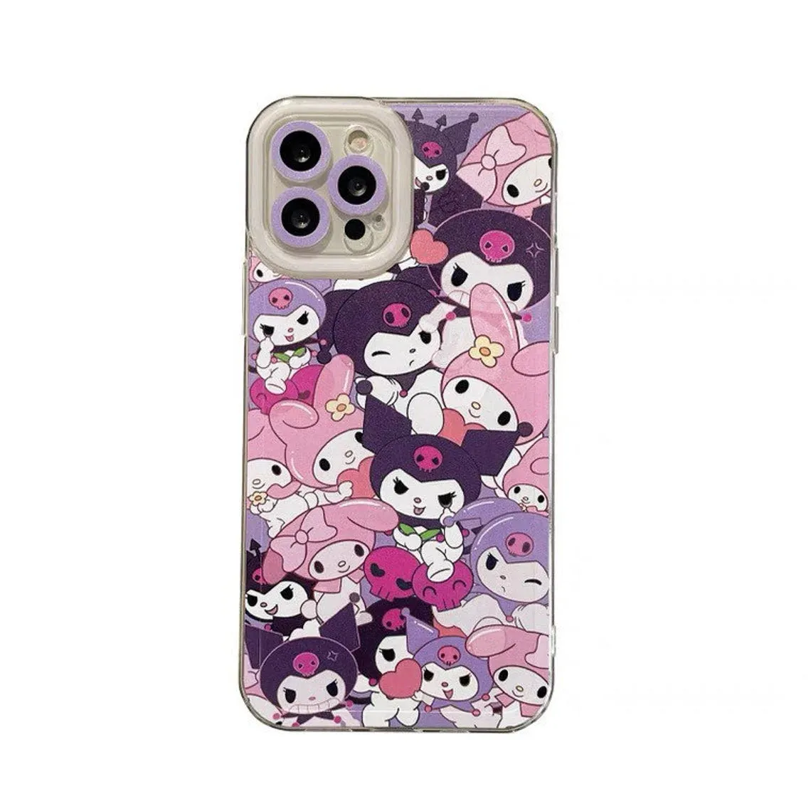 Japanese Cartoon Full MM KU iPhone Case 6 7 8 PLUS SE2 XS XR X 11 12 13 14 15 Pro Promax 12mini 13mini