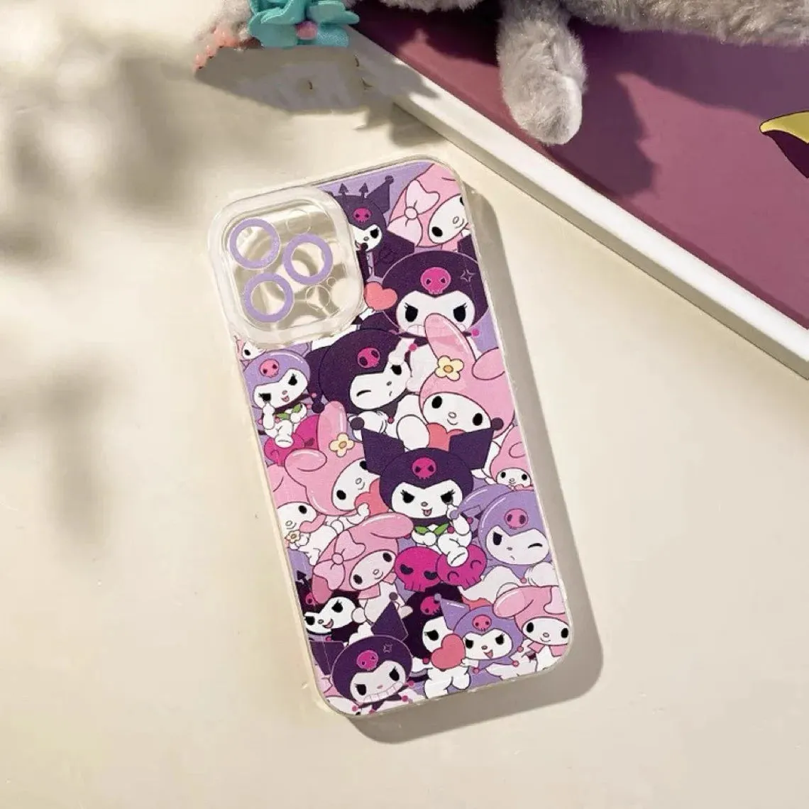 Japanese Cartoon Full MM KU iPhone Case 6 7 8 PLUS SE2 XS XR X 11 12 13 14 15 Pro Promax 12mini 13mini