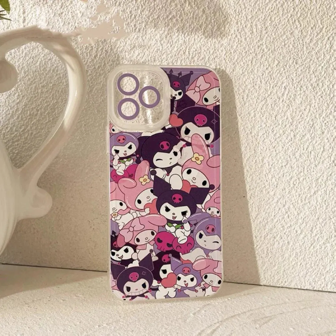 Japanese Cartoon Full MM KU iPhone Case 6 7 8 PLUS SE2 XS XR X 11 12 13 14 15 Pro Promax 12mini 13mini