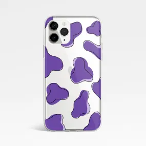 Jelly Purple Silicone Phone Cover