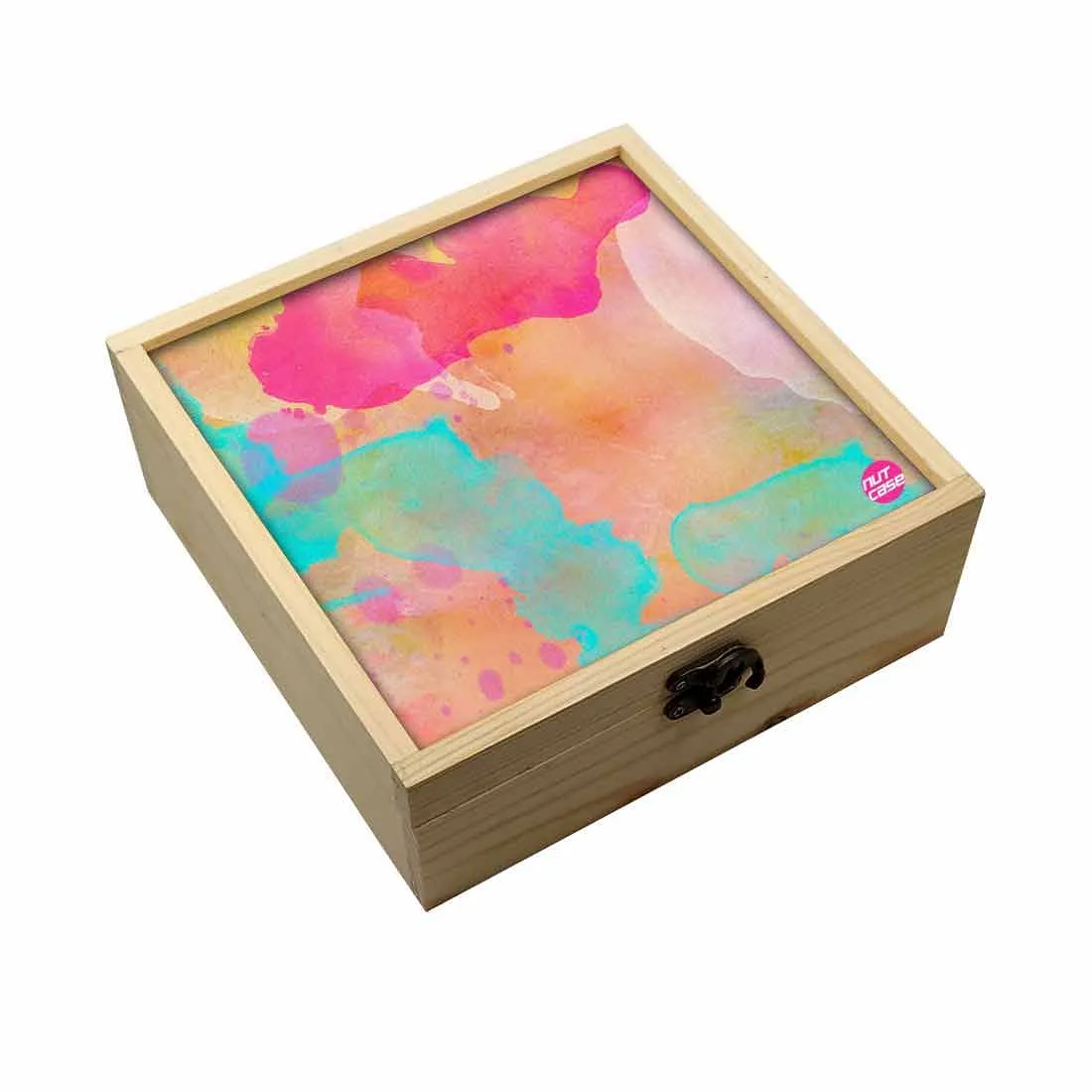 Jewellery Box Makepup Organizer -  Multi Watercolor