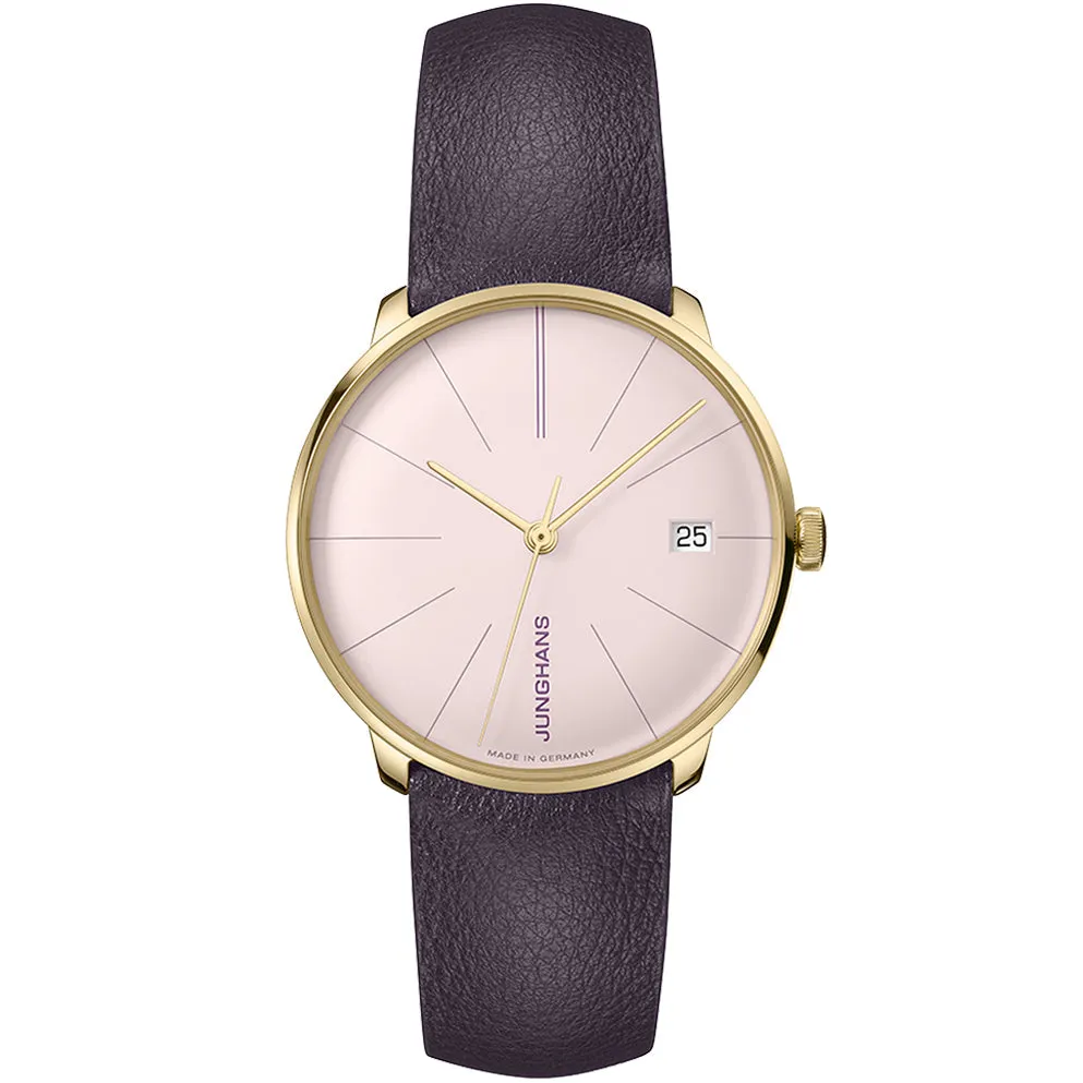 Junghans Meister Fein Kleine Ladies Purple Watch 27/7232.00