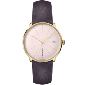 Junghans Meister Fein Kleine Ladies Purple Watch 27/7232.00