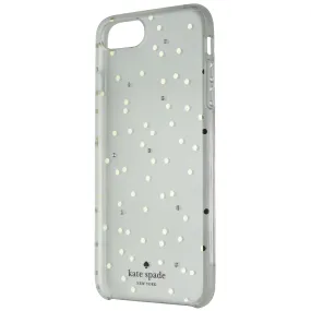 Kate Spade Protective Hardshell Case for iPhone 8 Plus/7 Plus - Gold Dots/Clear