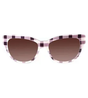 Kate Spade Women's Brown Gradient Cat-eye Sunglass