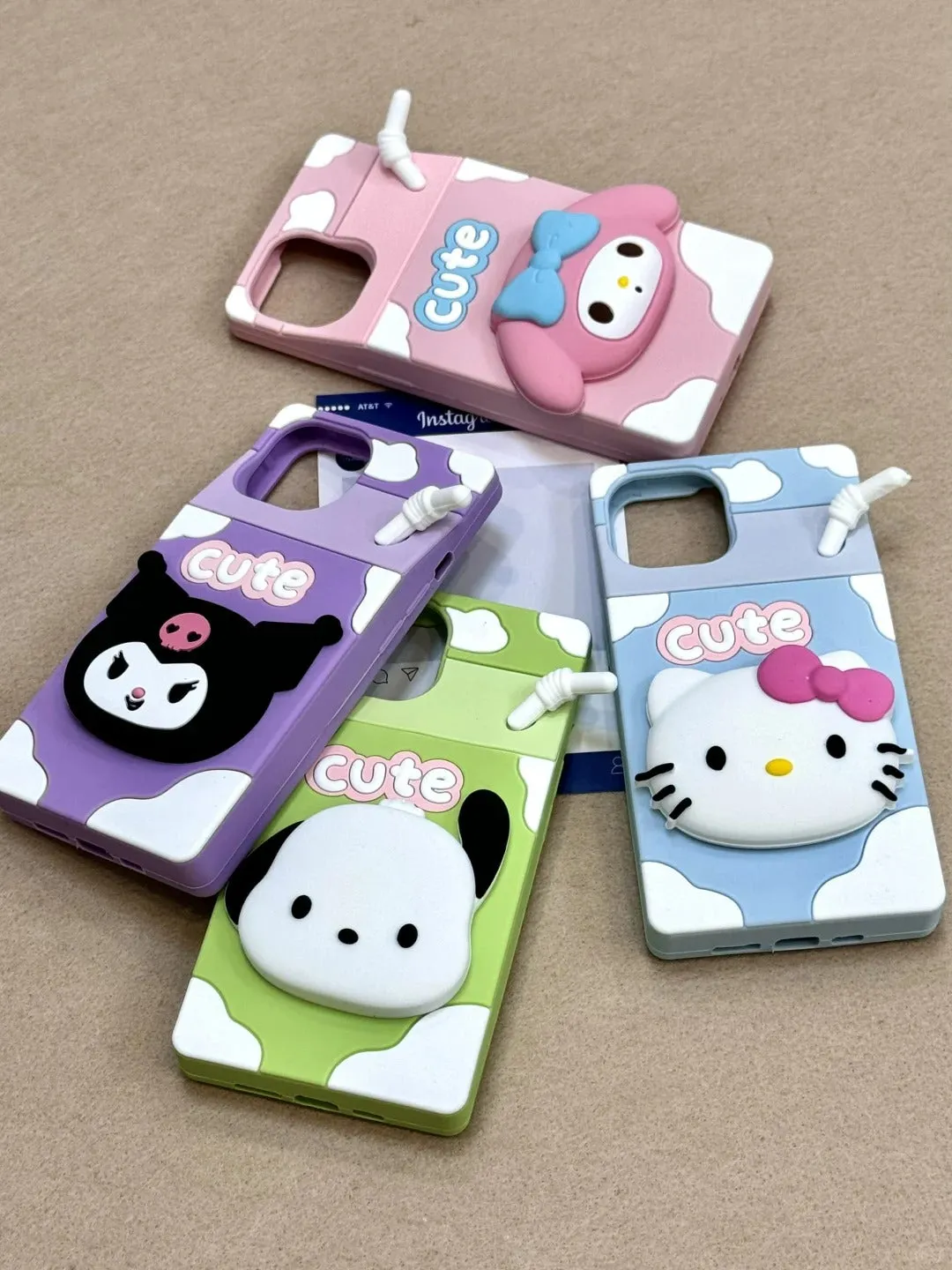 Kawaii Milk Box Phone Case