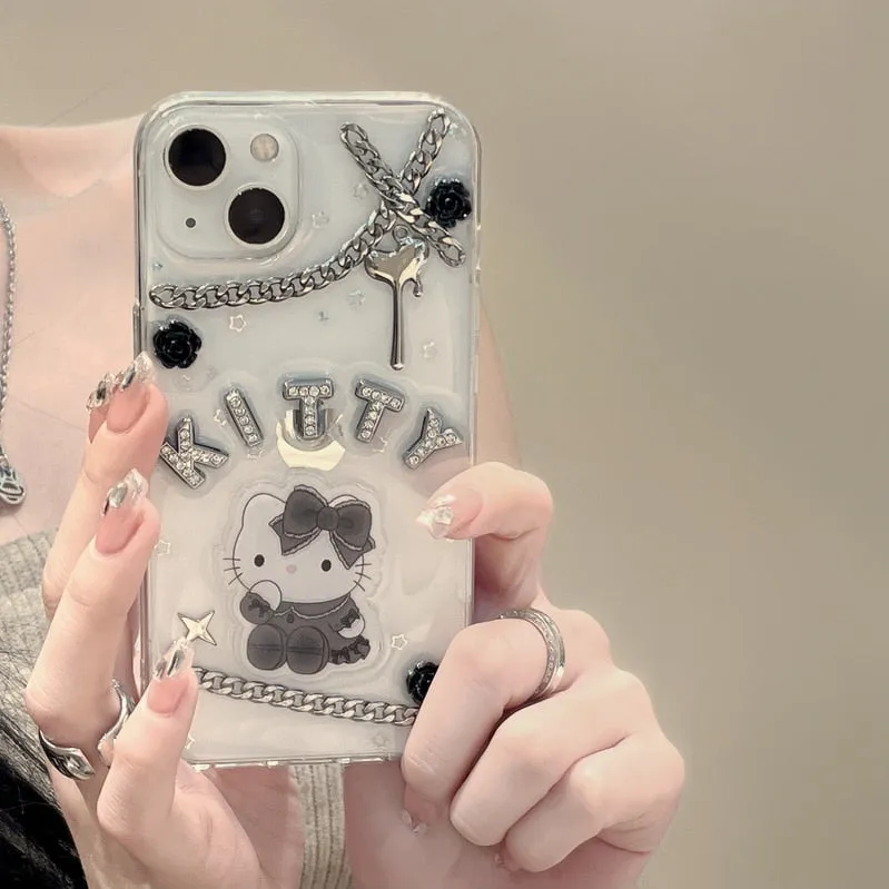 Kitty Goth iPhone Case