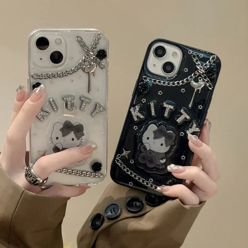 Kitty Goth iPhone Case