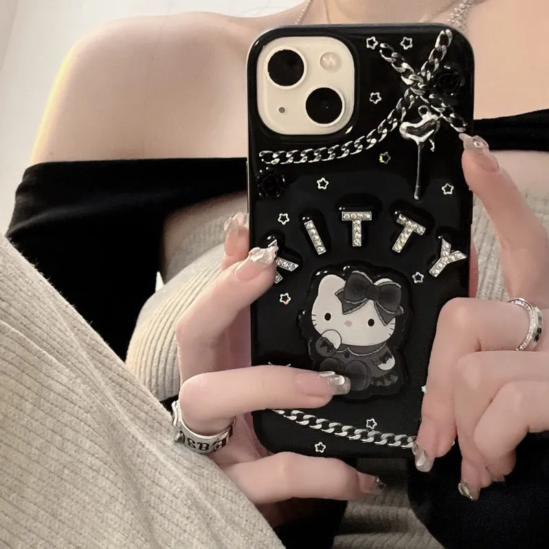 Kitty Goth iPhone Case