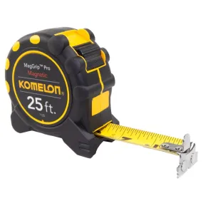 Komelon MagGrip Pro 25 ft. L X 1 in. W Magnetic Tape Measure 1 pk