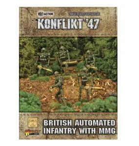 Konflikt' 47 - British: Automated Infantry with MMG Box Set