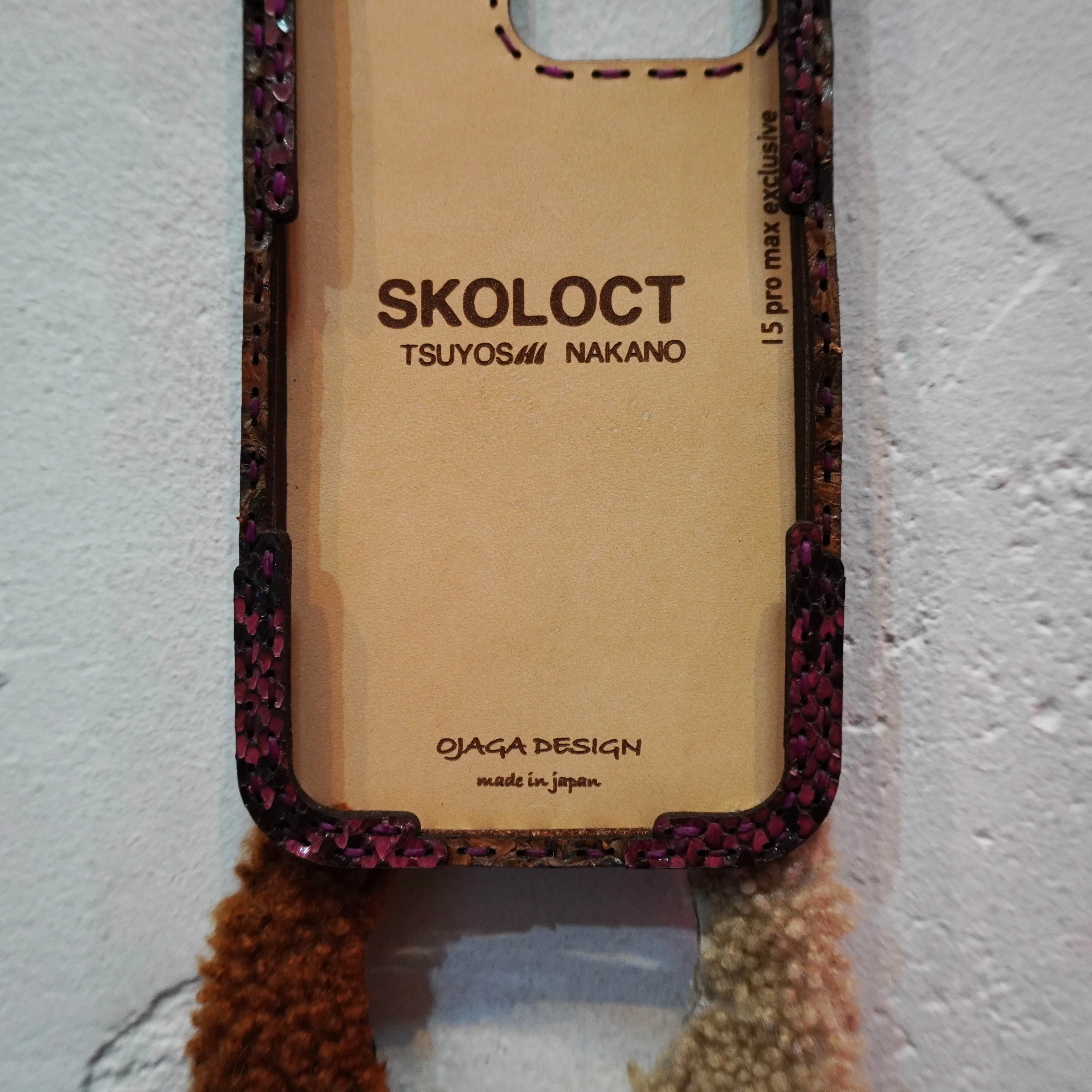 LEATHER PHONE CASE (Python)