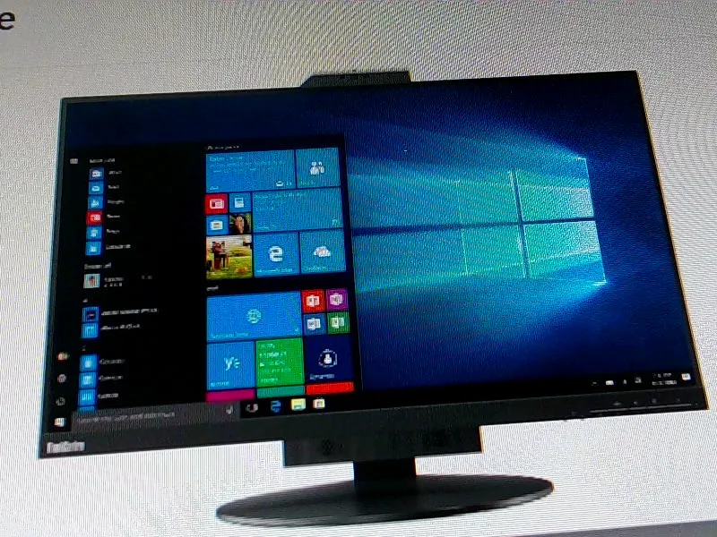 Lenovo ThinkCentre Tiny-in-One 27-Inch Monitor with Webcam