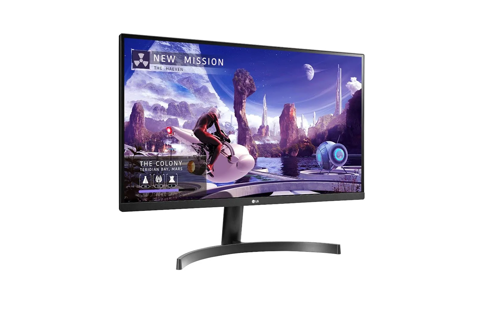 Lg 27 Inch Qhd Ips Monitor With Freesync and Hdr10 27qn600 B