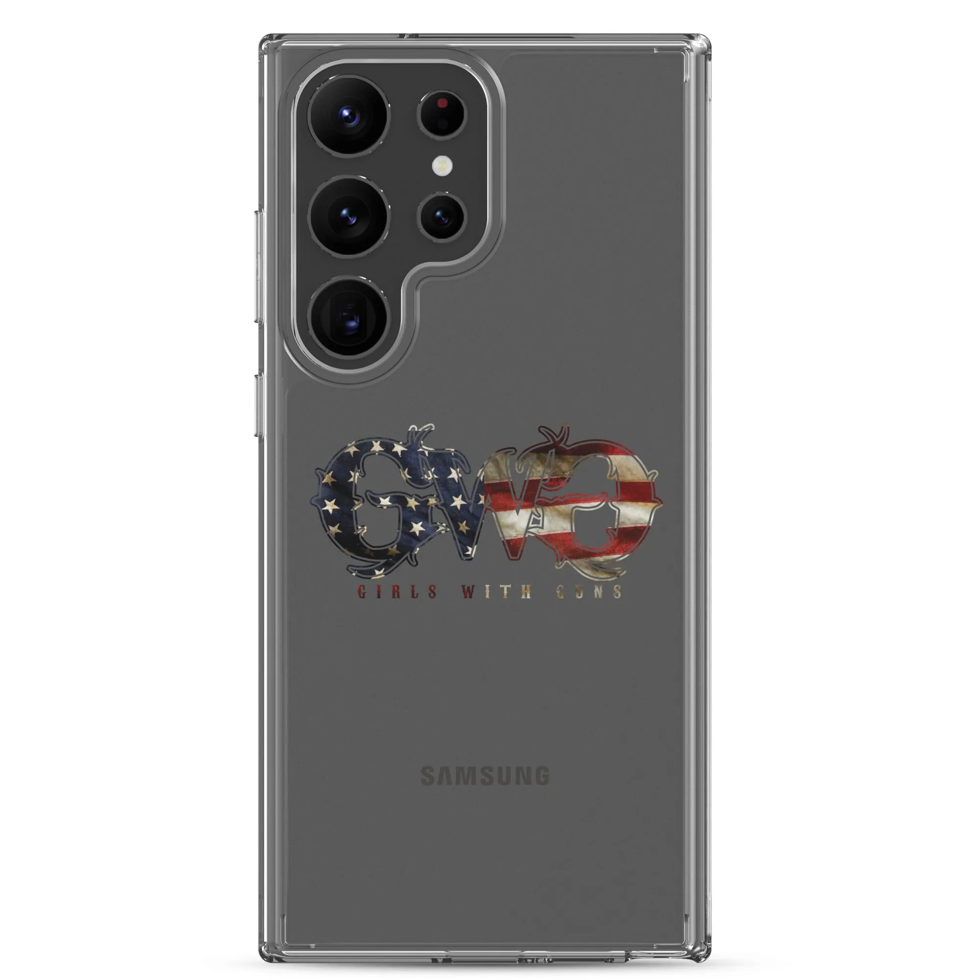 Liberty Logo Clear Samsung® Phone Case