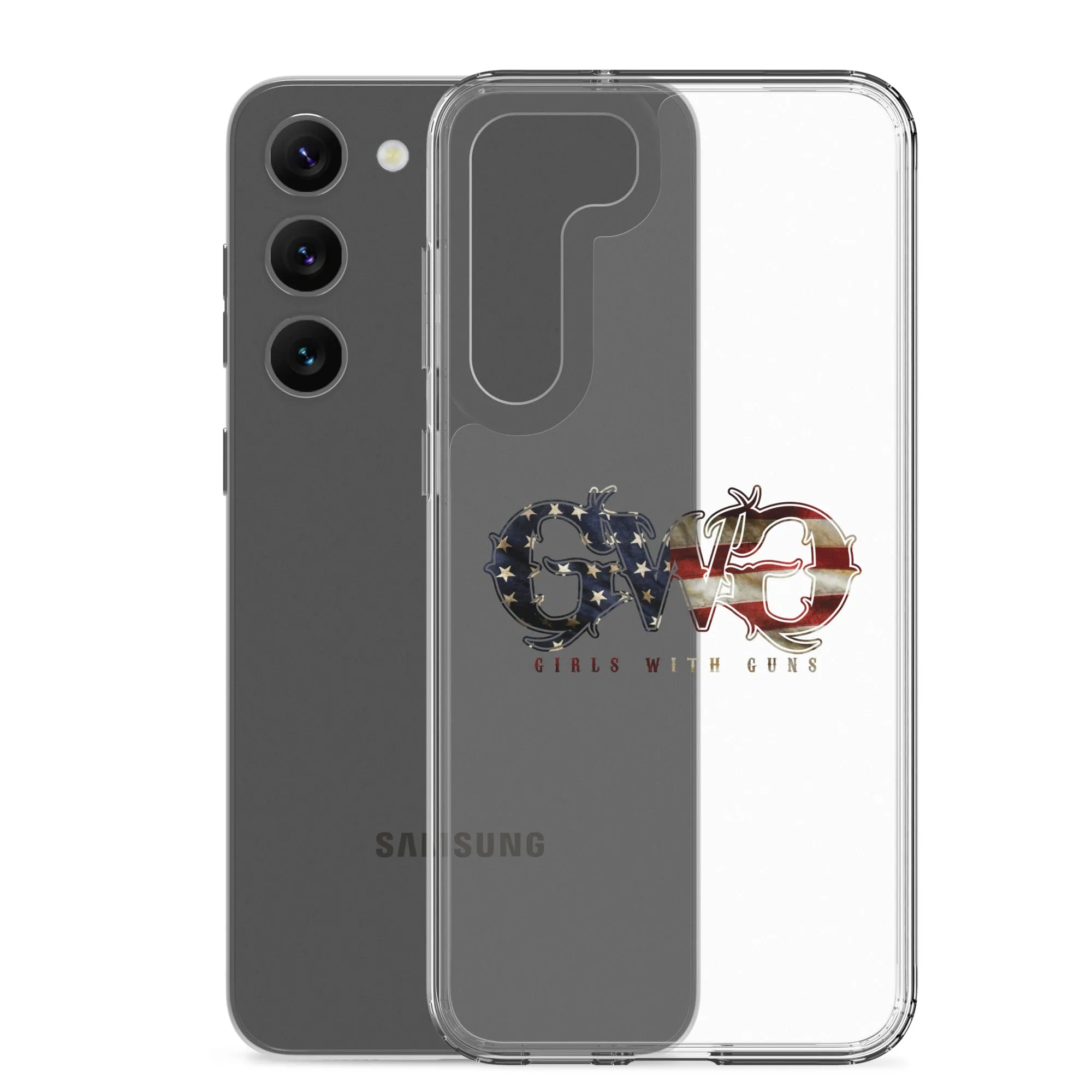 Liberty Logo Clear Samsung® Phone Case