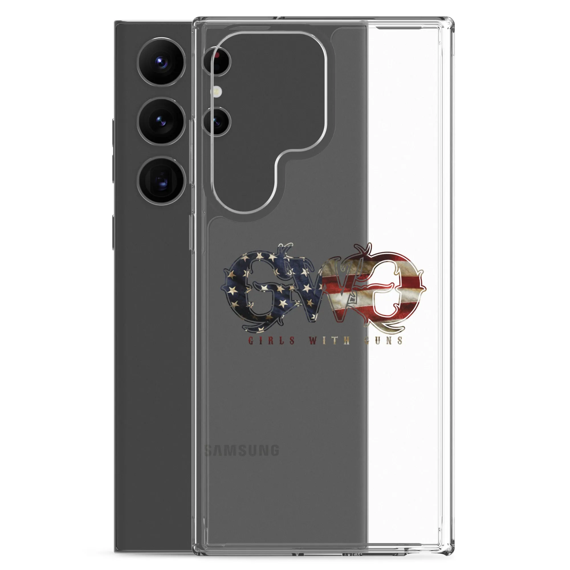 Liberty Logo Clear Samsung® Phone Case