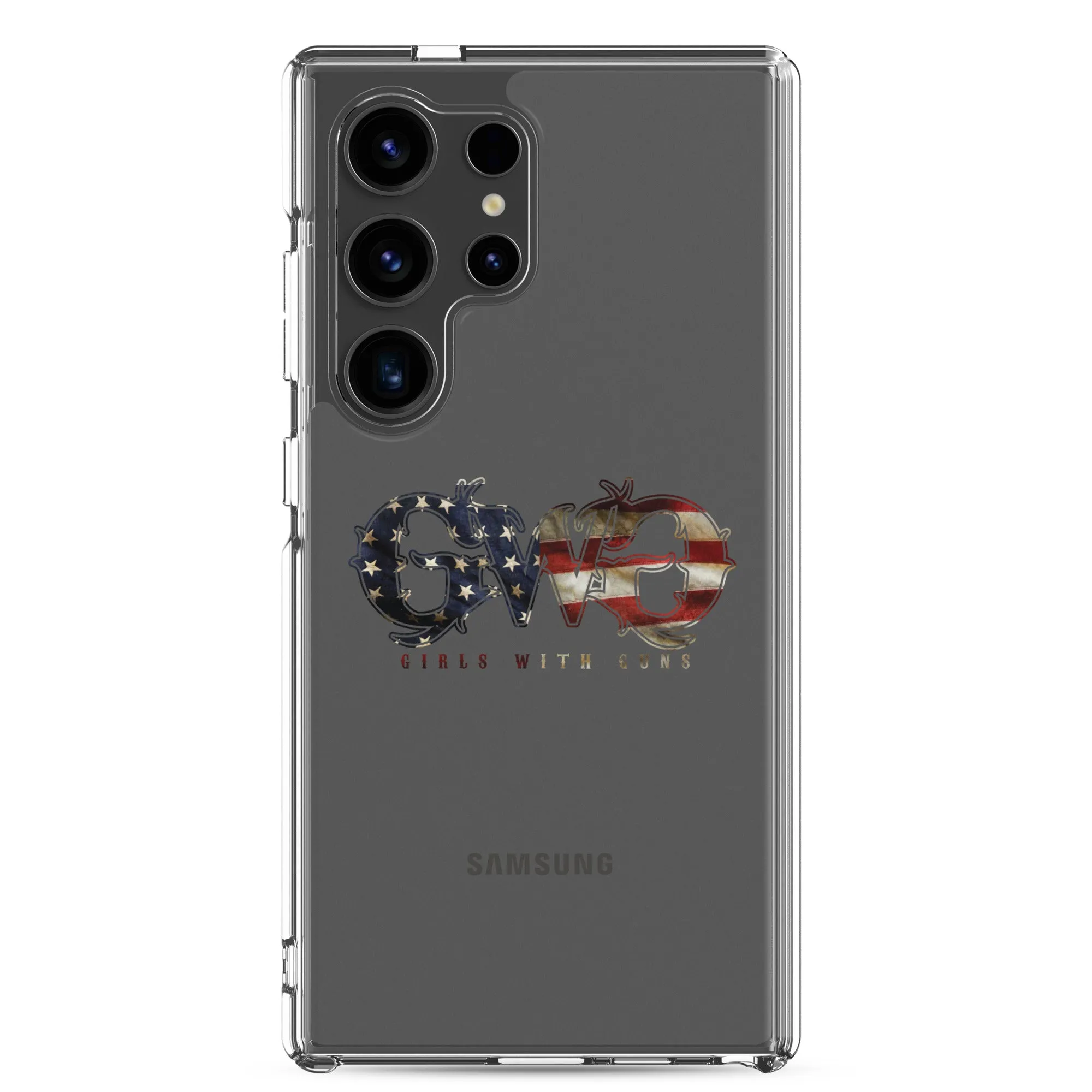 Liberty Logo Clear Samsung® Phone Case