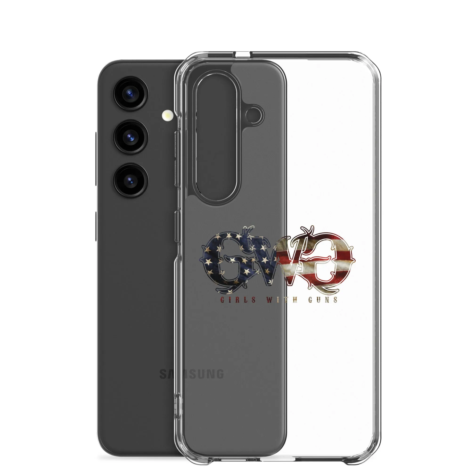 Liberty Logo Clear Samsung® Phone Case