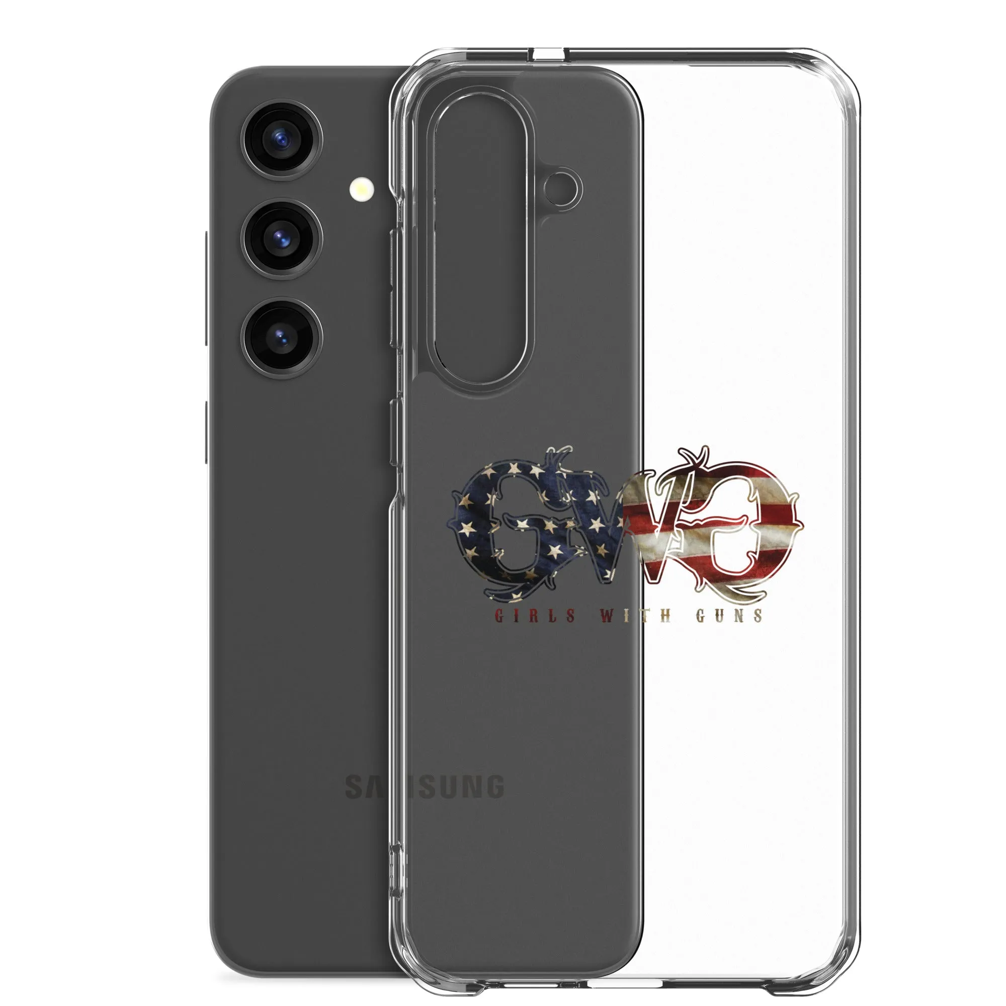 Liberty Logo Clear Samsung® Phone Case