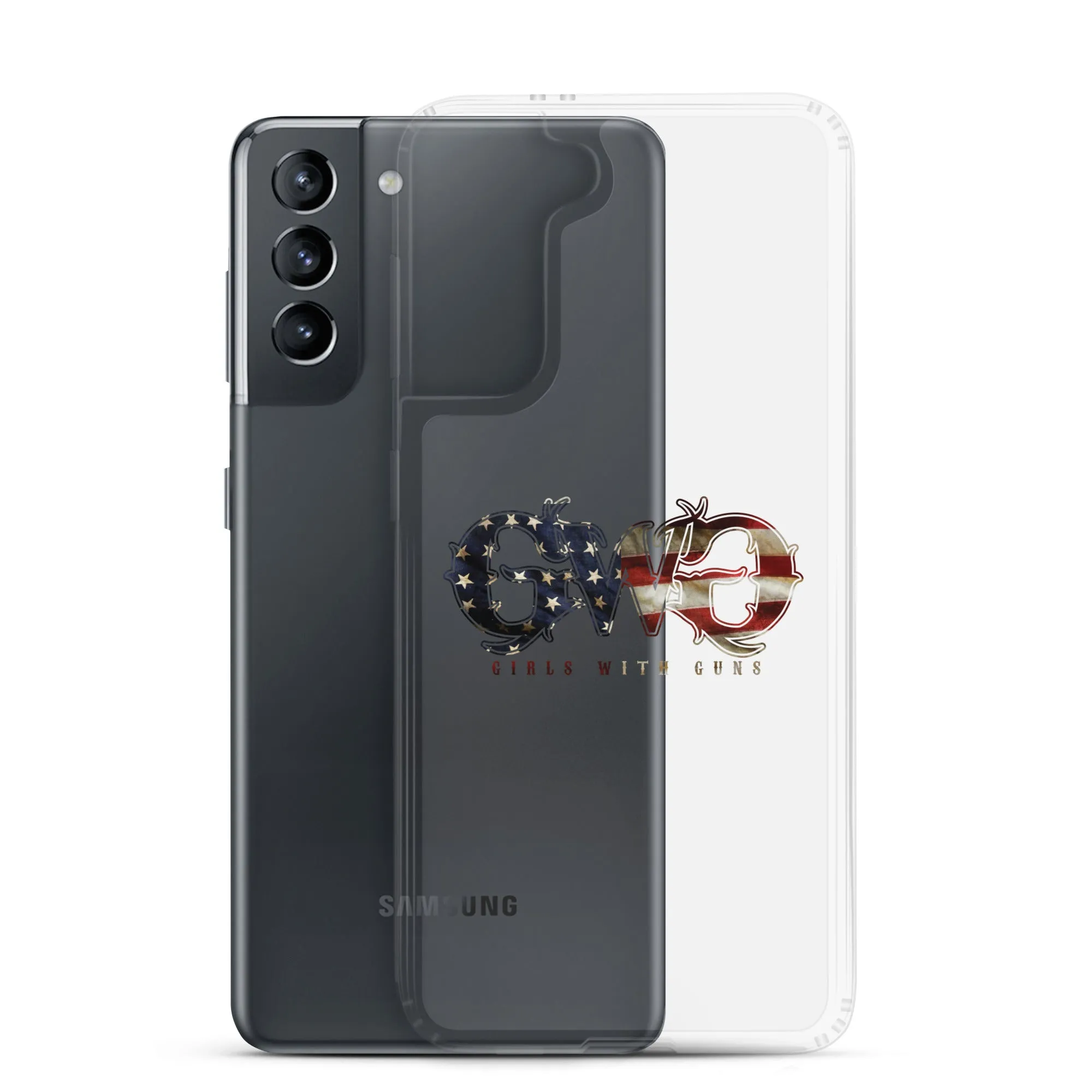 Liberty Logo Clear Samsung® Phone Case