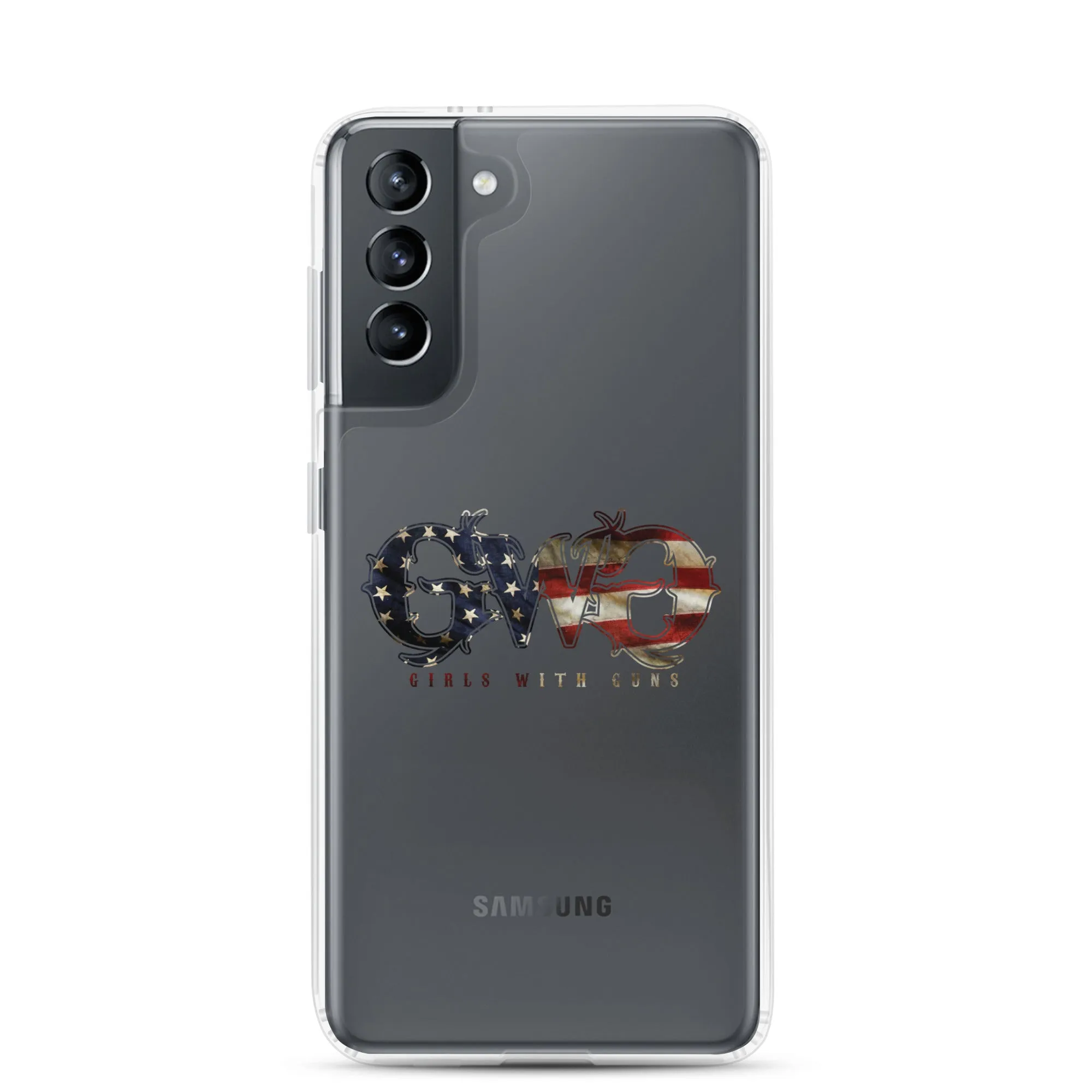 Liberty Logo Clear Samsung® Phone Case