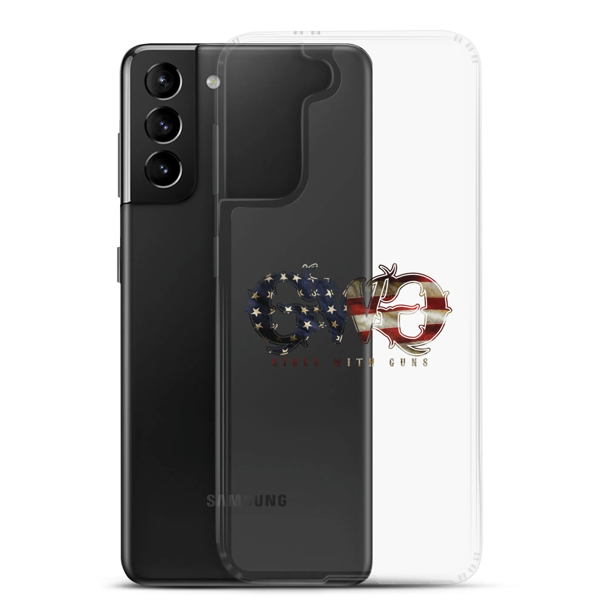 Liberty Logo Clear Samsung® Phone Case