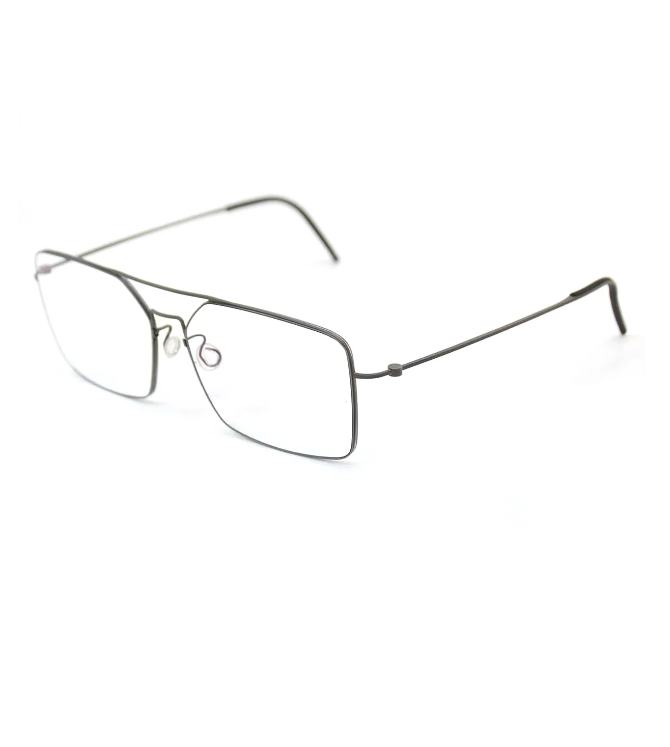 Lindberg Unisex Grey Square Optical Frame