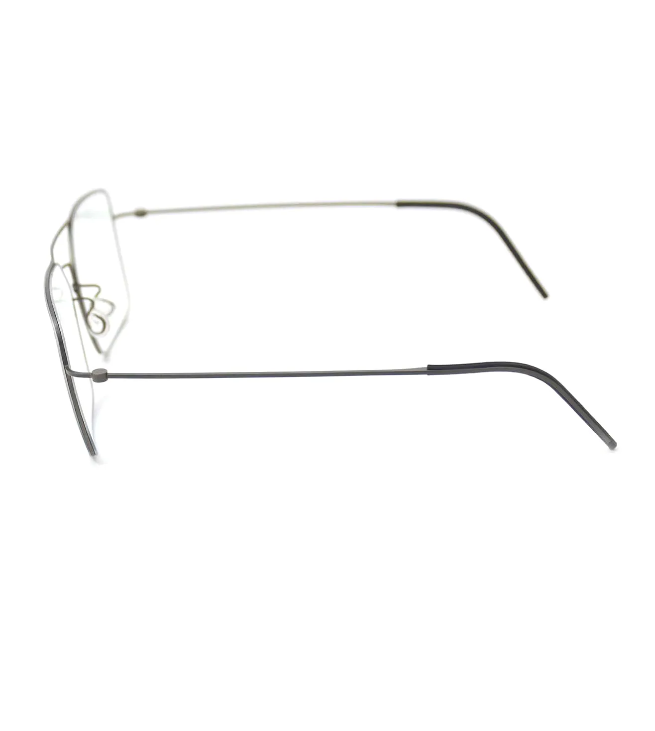 Lindberg Unisex Grey Square Optical Frame