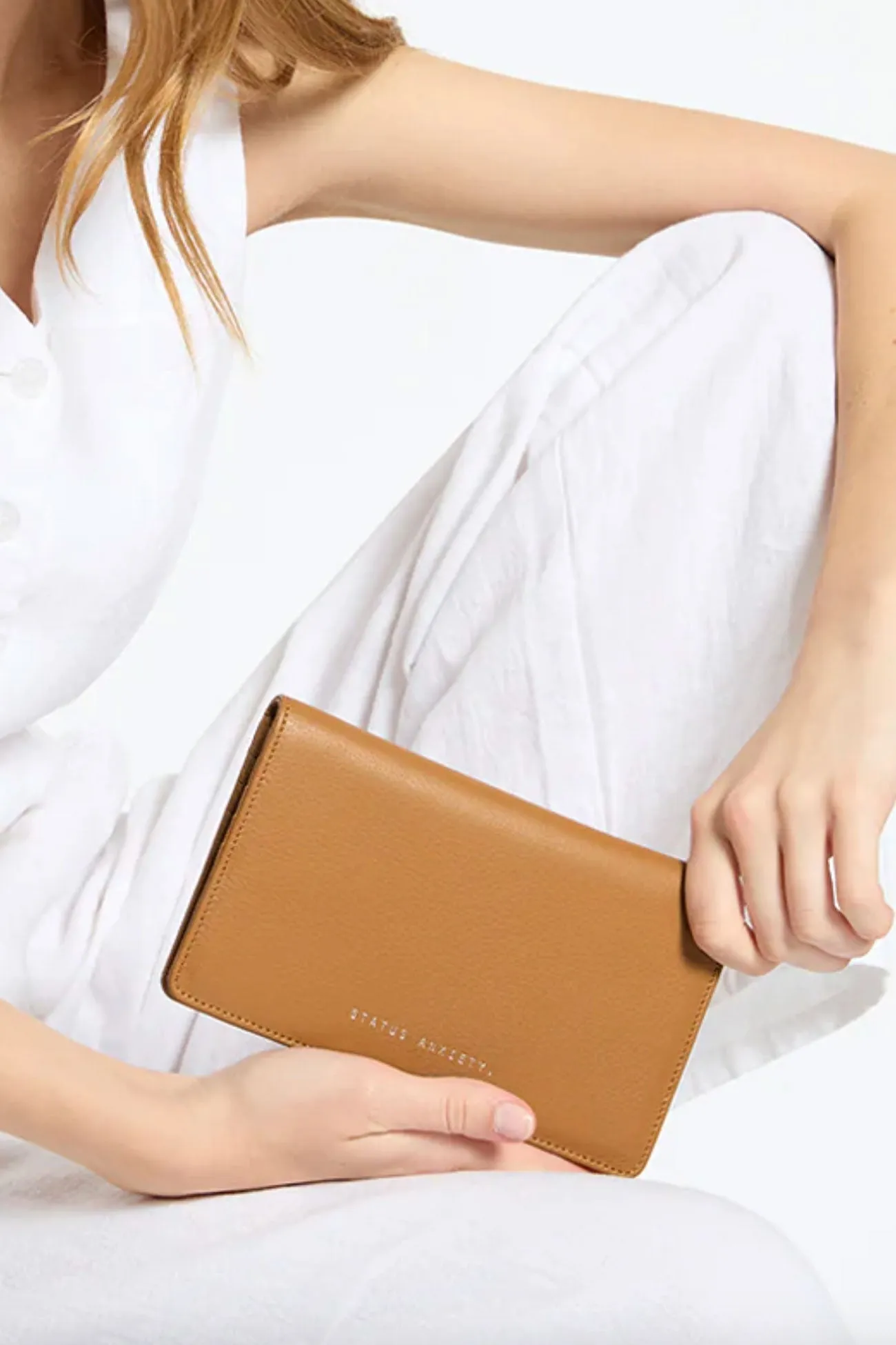 Living Proof Wallet Tan