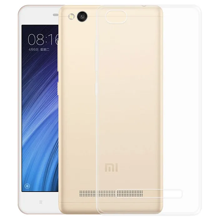 Luanke Transparent TPU Soft Case Protective Cover Phone Protector for Xiaomi Redmi 4A