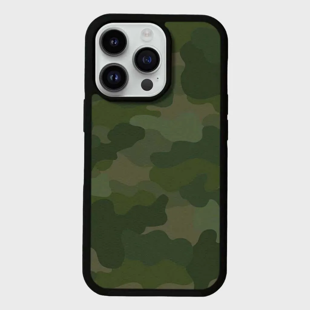 MagSafe iPhone 13 Pro Max Green Camo Case