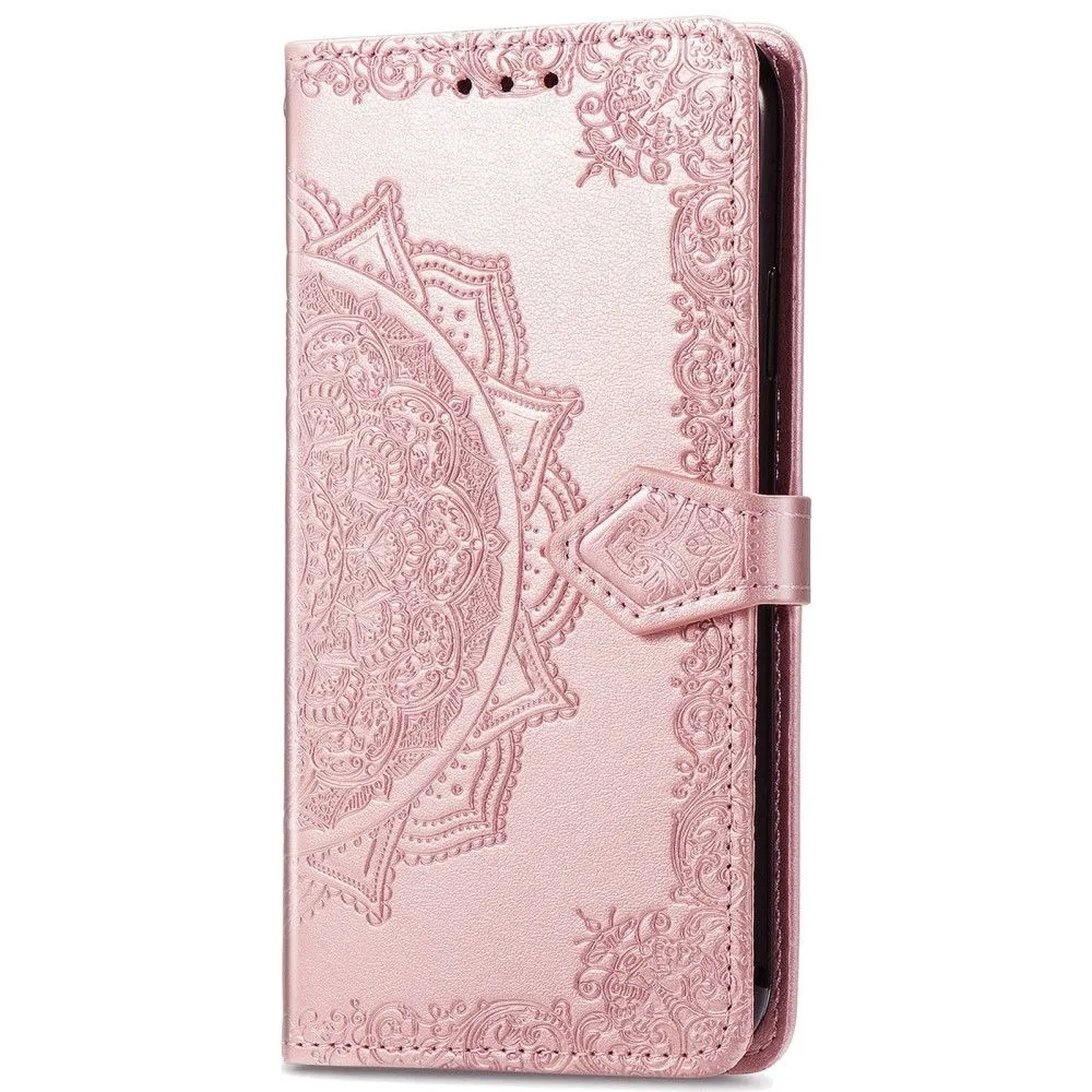 Mandala Samsung Galaxy A73 Flip case - Rose Gold