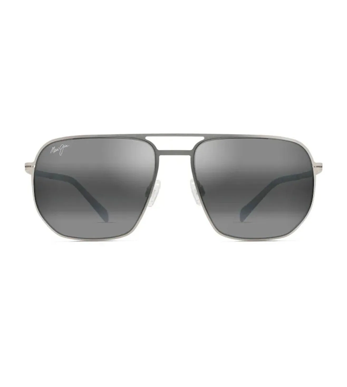 Maui Jim Men's Grey Aviator Sunglasses