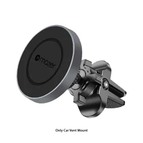 Mazer MagTap Powerful Magnetic Air Vent Car Mount - MagSafe Compatible (Non Charging)