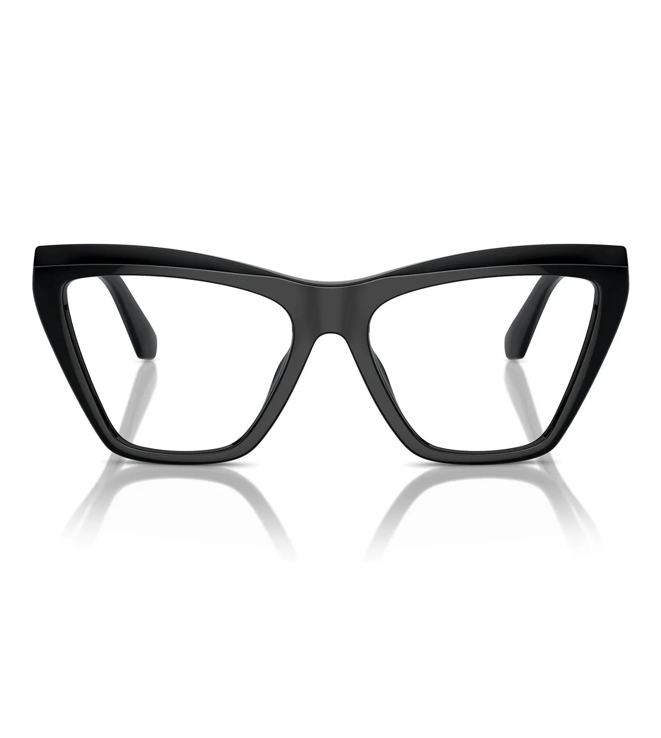 Micheal Kors Women's Black Cat-Eye Optical Frame