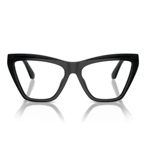 Micheal Kors Women's Black Cat-Eye Optical Frame