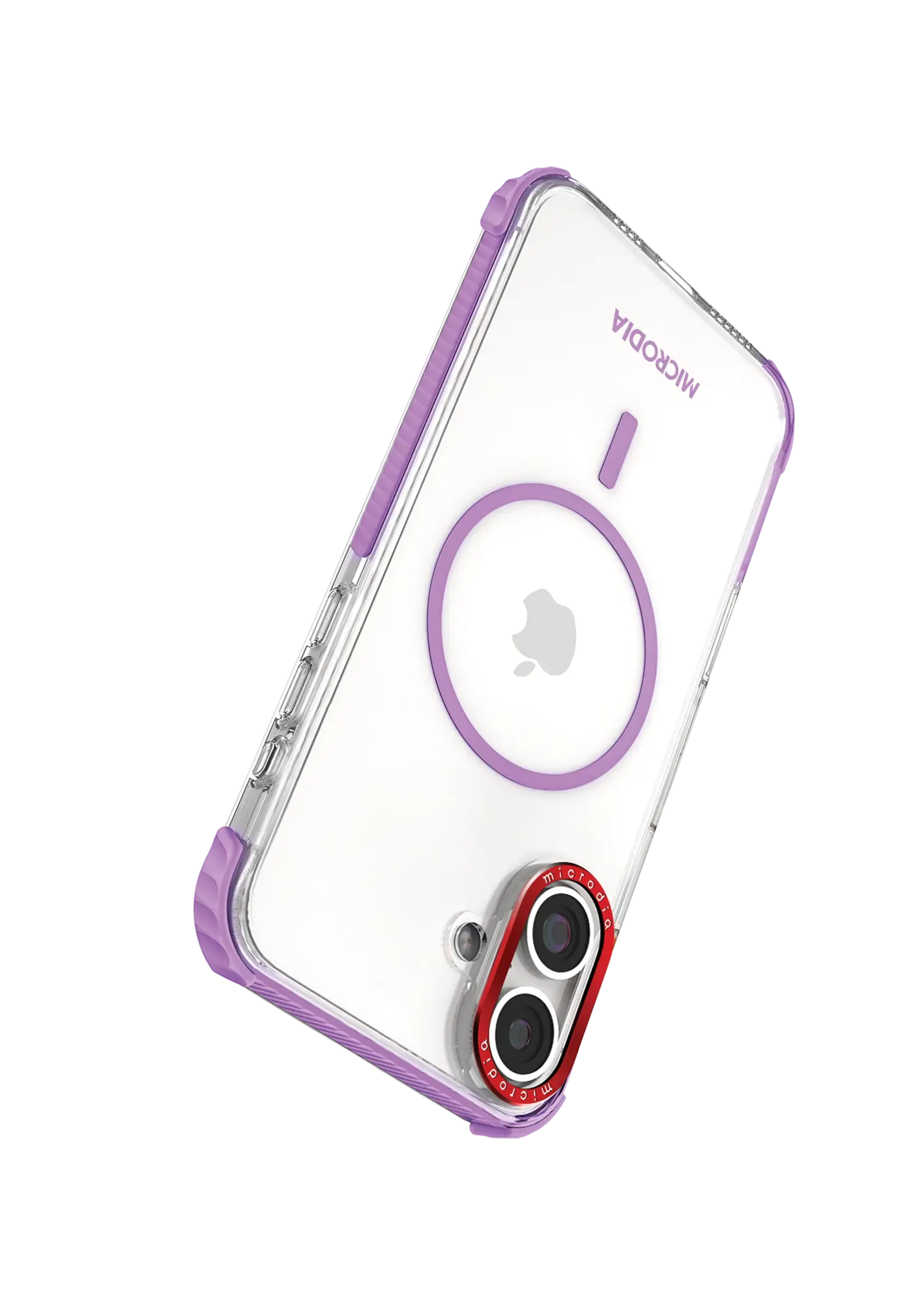 MICRODIA CRYSTAL GEAR™ High Transparency Protective iPhone Case - Lavender