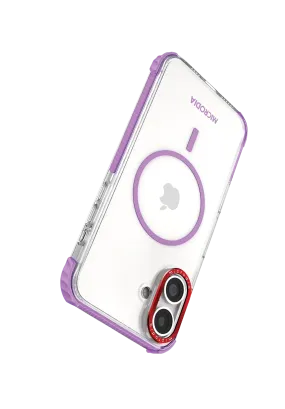 MICRODIA CRYSTAL GEAR™ High Transparency Protective iPhone Case - Lavender